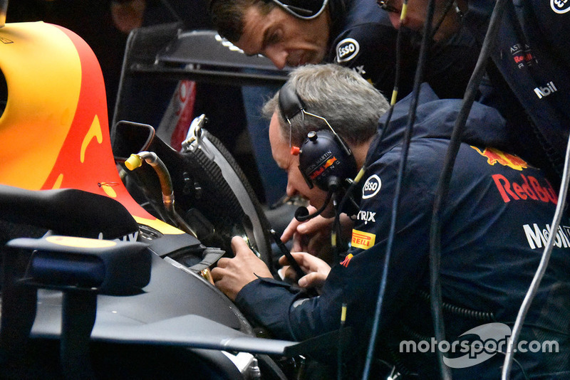 Red Bull Racing takım çalışanları
