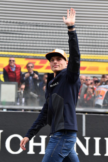Max Verstappen, Red Bull Racing on the drivers parade