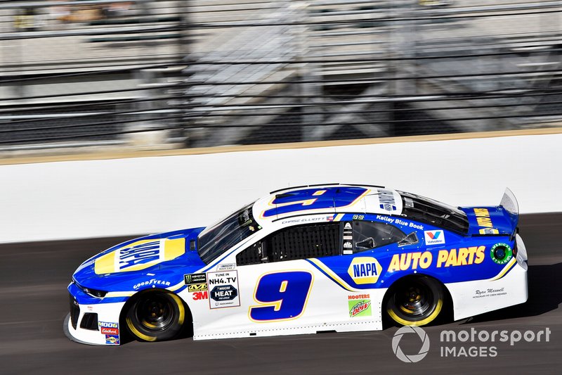 9. Chase Elliott, Hendrick Motorsports, Chevrolet Camaro