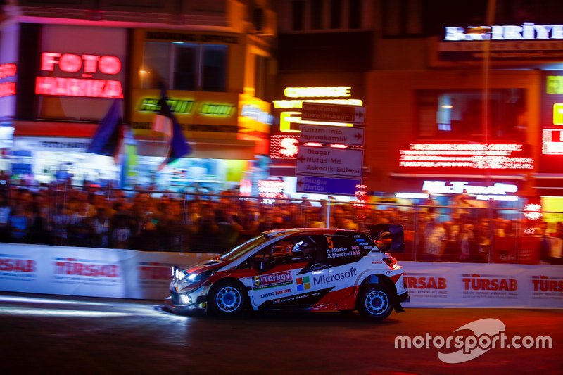 Kris Meeke, Sebastian Marshall, Toyota Gazoo Racing WRT Toyota Yaris WRC