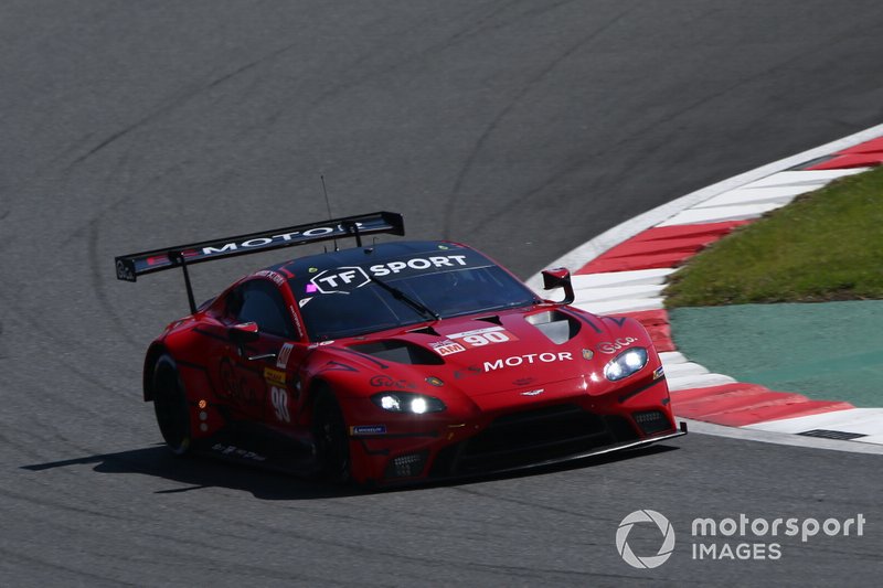 #90 TF Sport Aston Martin Vantage AMR: Salih Yoluc, Charlie Eastwood, Jonathan Adam