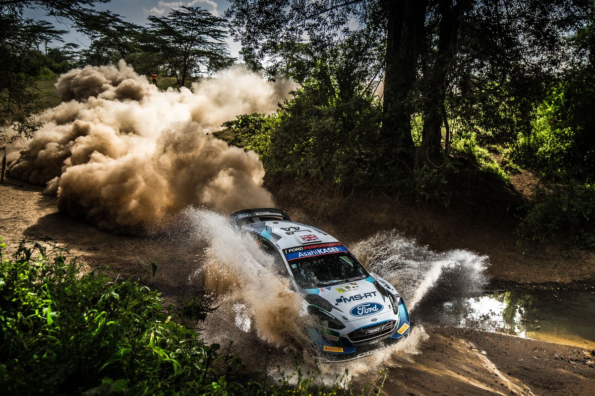 Gus Greensmith, Stuart Loudon, M-Sport Ford WRT Ford Fiesta WRC