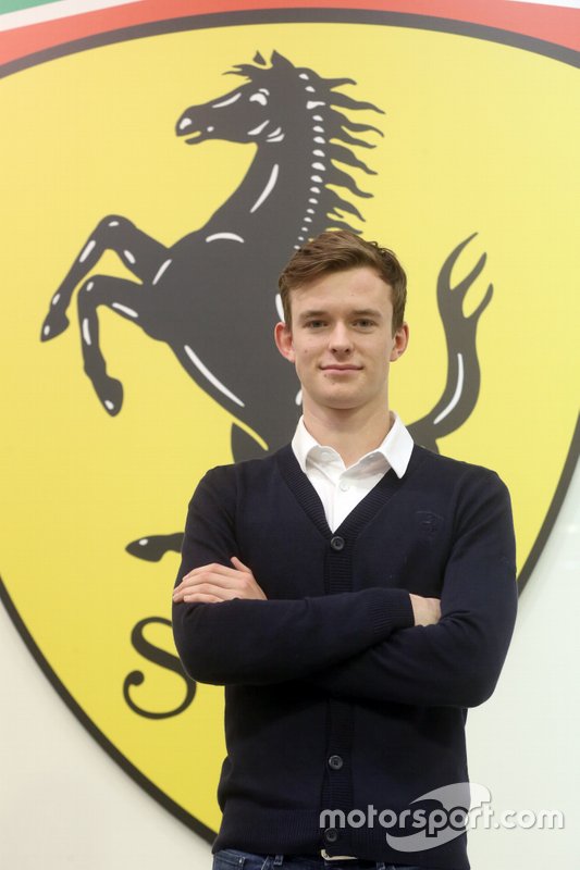 Callum Ilott, Academia de pilotos de Ferrari
