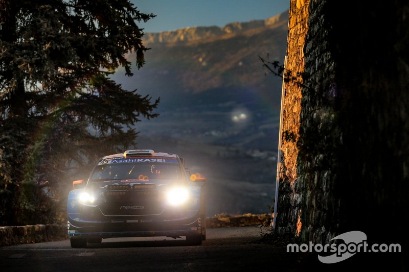 Элфин Эванс и Скотт Мартин, M-Sport Ford WRT, Ford Fiesta WRC