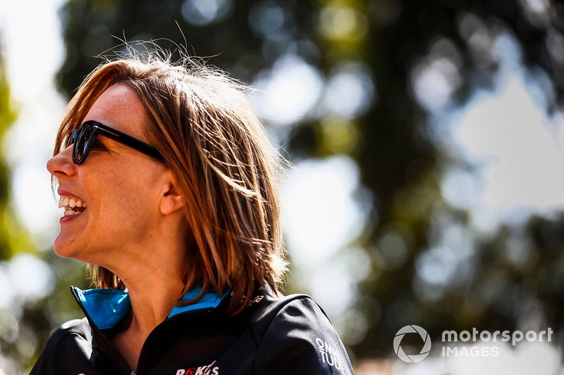 Claire Williams, Deputy Team Principal, Williams Racing.