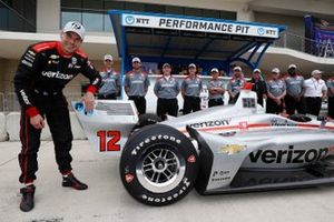 Pole Sitter Will Power, Team Penske Chevrolet