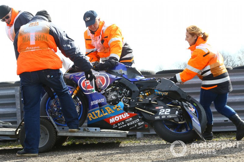 Alex Lowes, Pata Yamaha bike