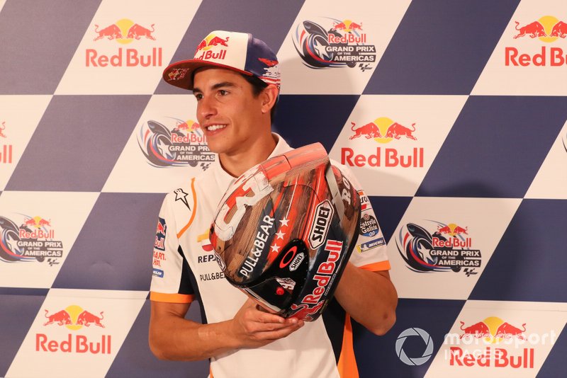 Helmet of Marc Marquez, Repsol Honda Team