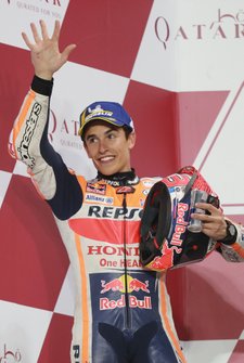 Podium: Marc Marquez, Repsol Honda Team