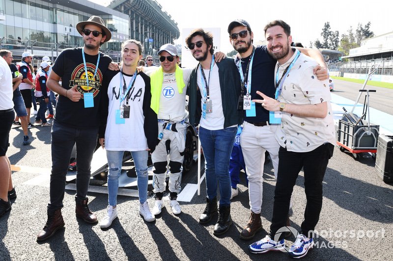 Felipe Massa, Venturi Formula E, in griglia di partenza con il comico Alex Fernandez