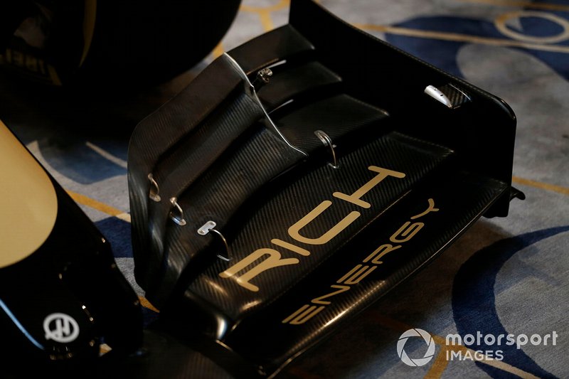 Rich Energy Branding en la nueva decoración de Haas 2019
