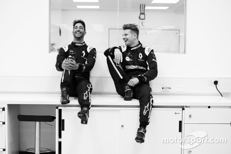 Daniel Ricciardo y Nico Hulkenber, Renault F1