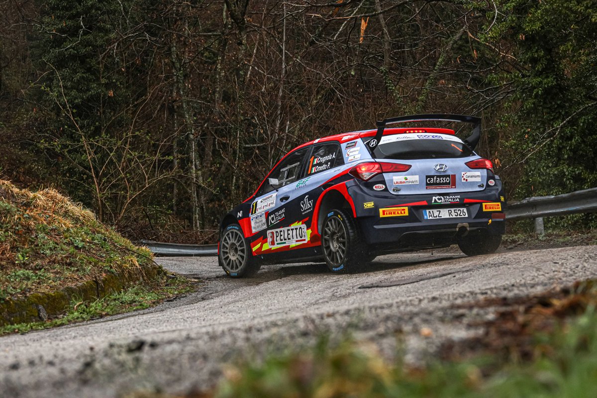 Andrea Crugnola, Pietro Ometto, Hyundai Rally Team Italia, Movisport, Friulmotor, Hyundai i20 R5
