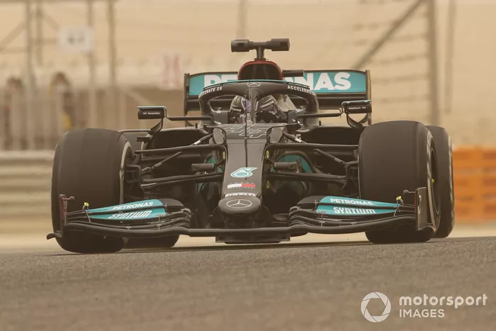 Lewis Hamilton, Mercedes W12 