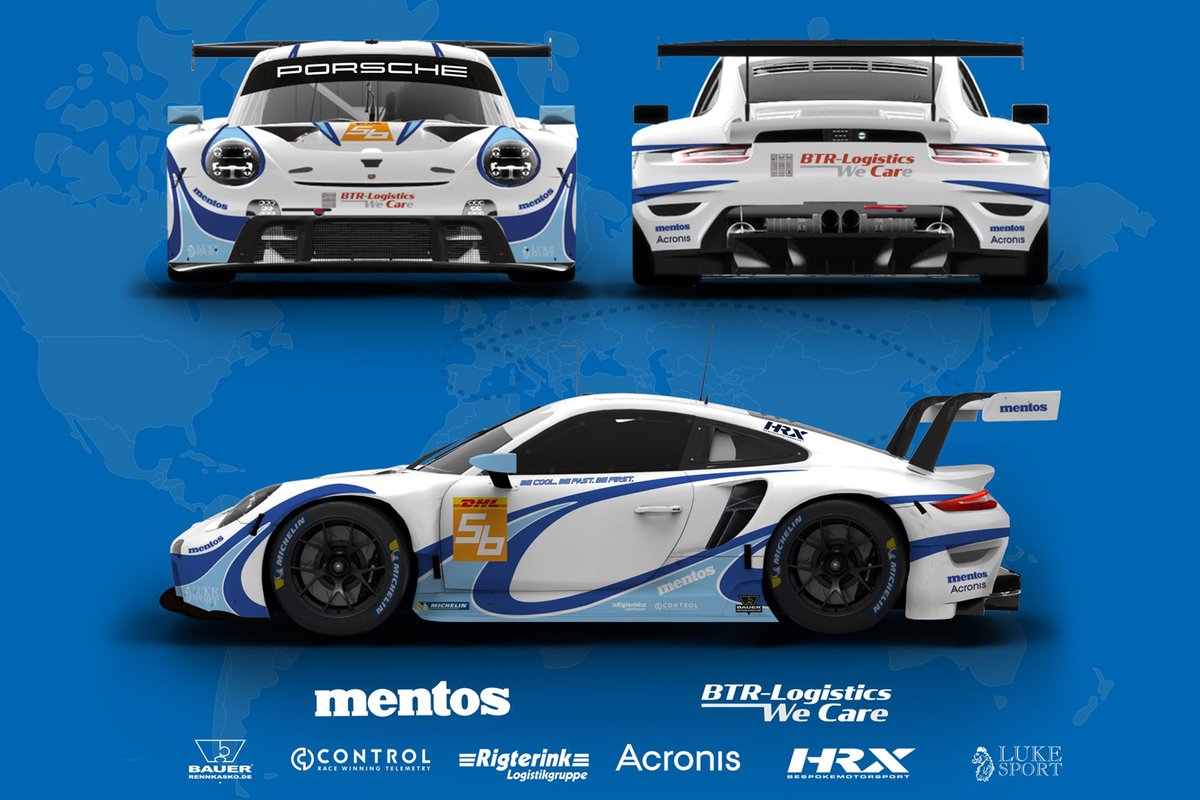 #56 Team Project 1, Porsche 911 RSR-19: Matteo Cairoli, Egidio Perfetti, Riccardo Pera
