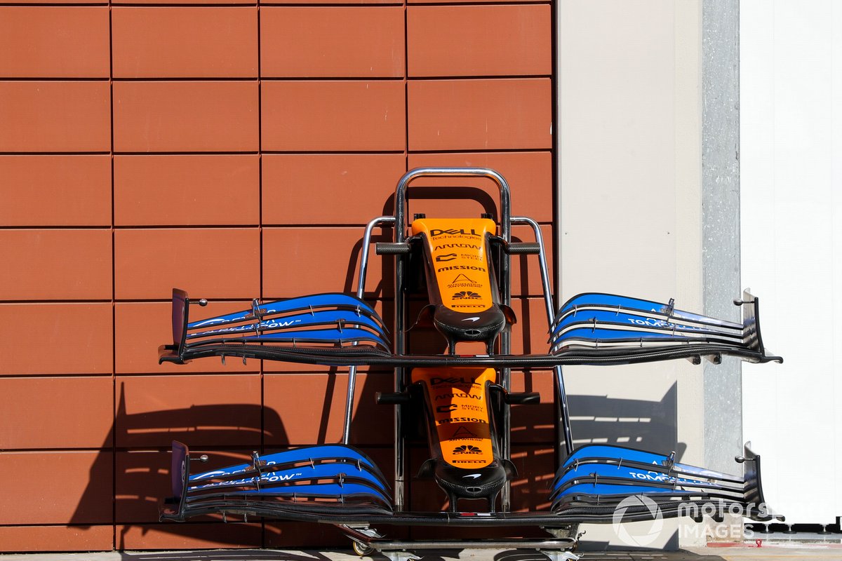 McLaren MCL35 front wing