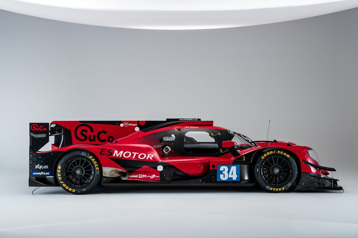 #34 Racing Team Turkey Oreca 07, Salih Yoluç, Charlie Eastwood, Harry Tincknell, 2021 renk düzeni
