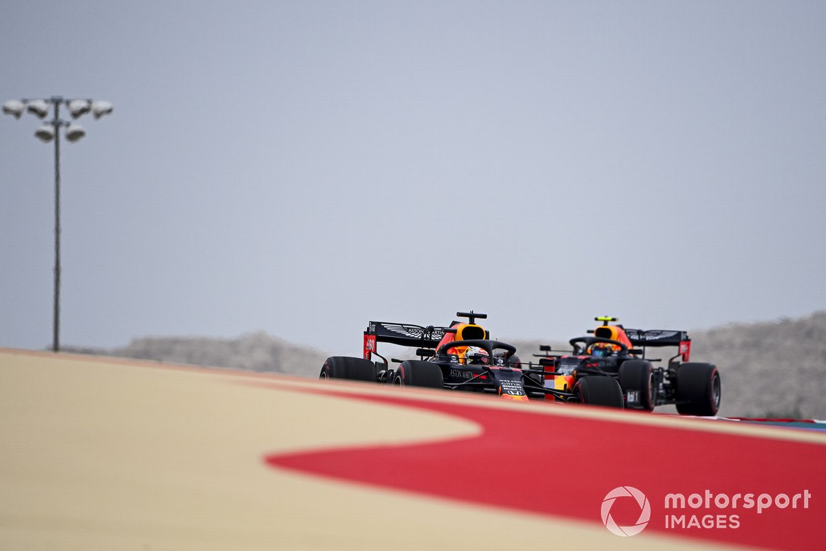 Max Verstappen, Red Bull Racing RB16, Alex Albon, Red Bull Racing RB16