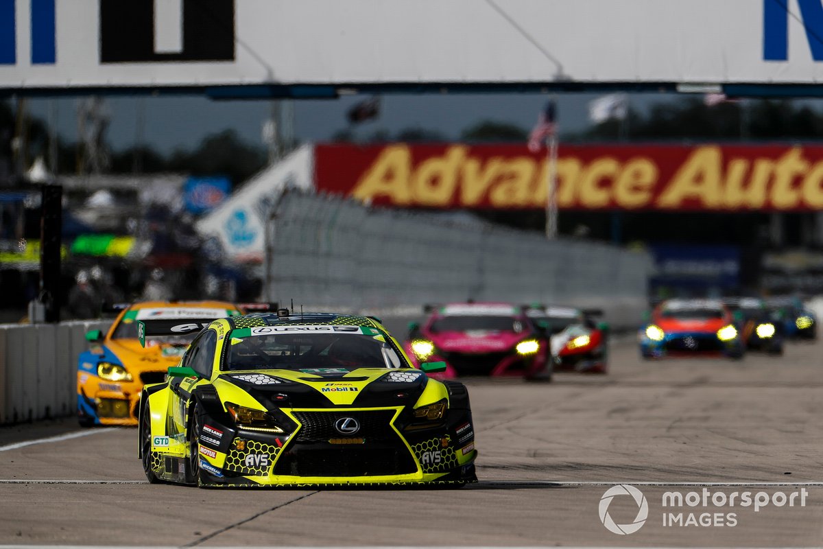 #14 AIM Vasser Sullivan Lexus RC-F GT3, GTD: Jack Hawksworth, Aaron Telitz, Kyle Kirkwood