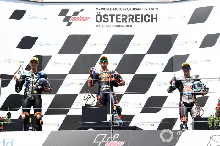 Luca Marini, Sky Racing Team VR46, Jorge Martin, Red Bull KTM Ajo, Marcel Schrotter, Intact GP