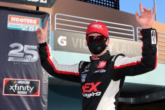Race Winner Harrison Burton, Joe Gibbs Racing, Toyota Supra