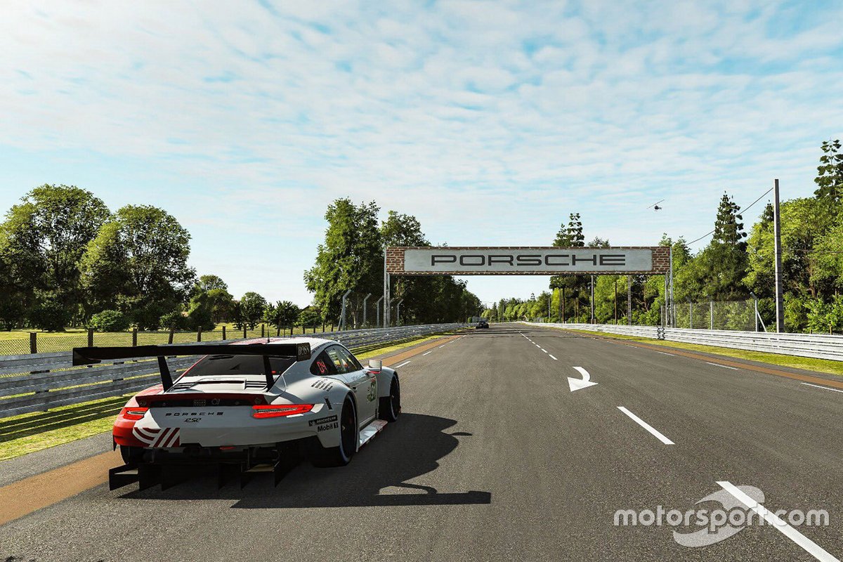 #91 Porsche Esports Team Porsche 911 RSR: André Lotterer, Neel Jani, Mitchell Dejong, Martti Pietilä