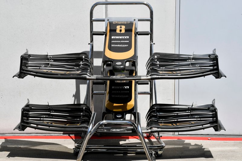 Alerón delantero del Haas F1 Team VF-19