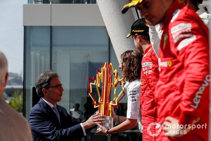 El trofeo de constructores