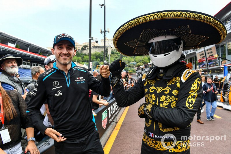 Robert Kubica, Williams Racing and Mario Achi, Mexican GP Promoter