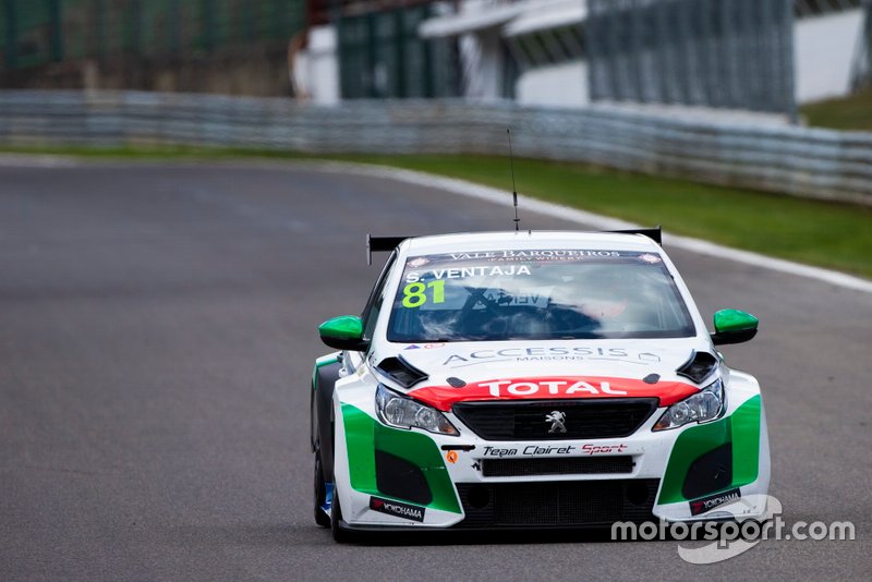 Stéphane Ventaja, Team Clairet Sport Peugeot 308 TCR