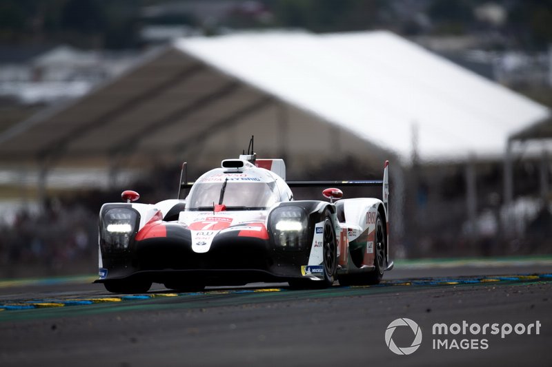 #7 Toyota Gazoo Racing, Toyota TS050 Hybrid: Mike Conway, Kamui Kobayashi, Jose Maria Lopez