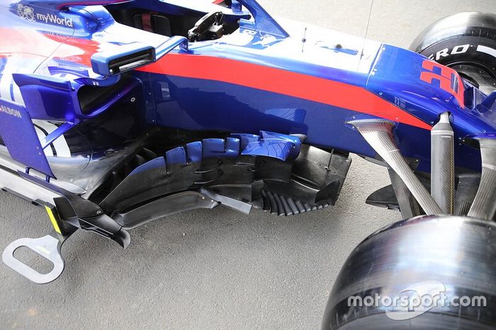 Detalle técnico de Toro Rosso