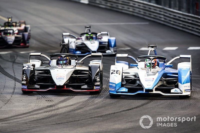 Sébastien Buemi, Nissan e.Dams, Nissan IMO1 Antonio Felix da Costa, BMW I Andretti Motorsports, BMW iFE.18