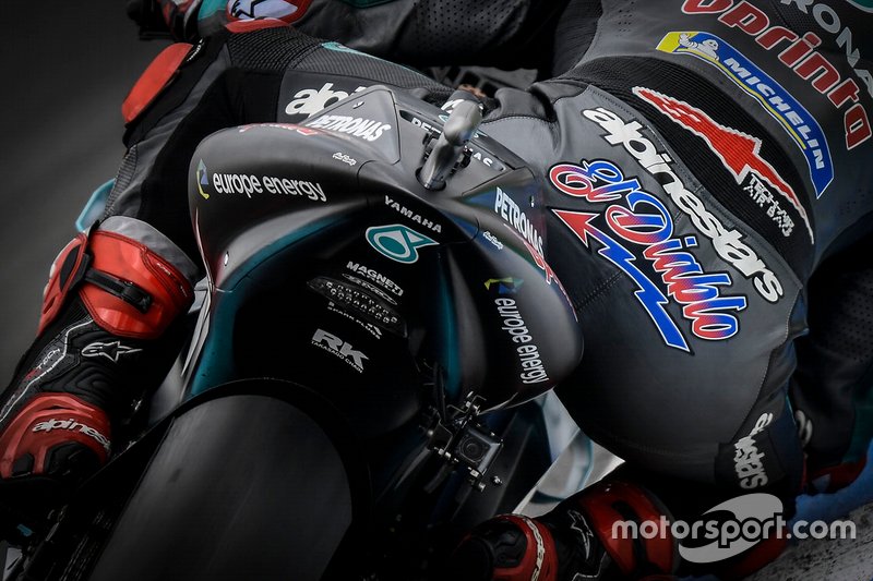 Fabio Quartararo, Petronas Yamaha SRT detalle trasero