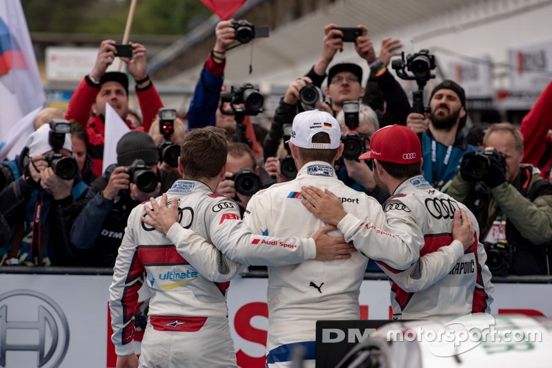 Robin Frijns, Audi Sport Team Abt Sportsline, Marco Wittmann, BMW Team RMG, Mike Rockenfeller, Audi Sport Team Phoenix