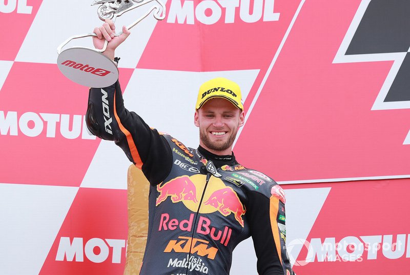 Podium: second place Brad Binder, KTM Ajo