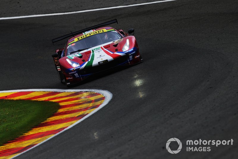 #51 AF Corse Ferrari 488 GTE EVO: Alessandro Pier Guidi, James Calado