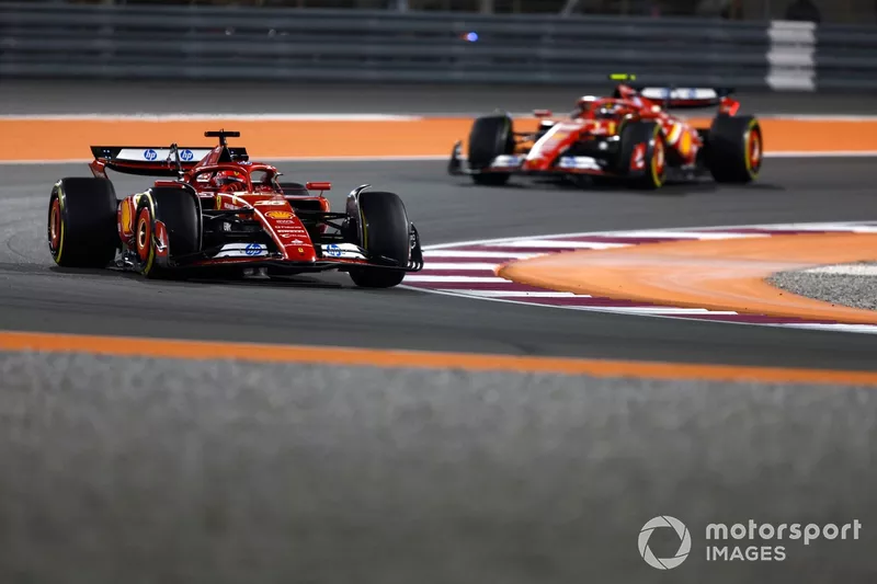 Charles Leclerc, Ferrari SF-24, Carlos Sainz, Ferrari SF-24