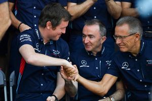 Rob Smedley, Williams Head of Vehicle Performance and Paddy Lowe, Williams Shareholder and Technical Director at the Williams Racing Team Photo 