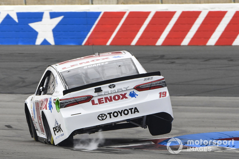 Daniel Suarez, Joe Gibbs Racing, Toyota Camry Lenox
