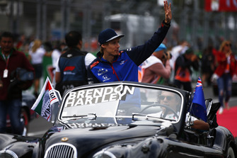 Brendon Hartley, Scuderia Toro Rosso, pilotlar geçit töreninde