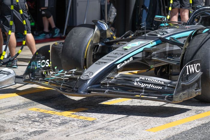 Mercedes W16 technical detail