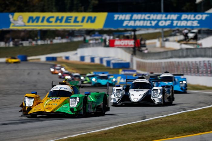 #43 Inter Europol Competition, ORECA LMP2 07: Tom Dillmann, Bijoy Garg, Jeremy Clarke