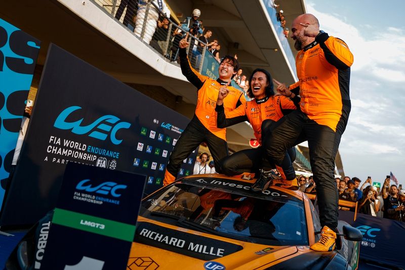 #95 United Autosports Mclaren 720S LMGT3 Evo: Darren Leung, Sean Gelael, Marino Sato