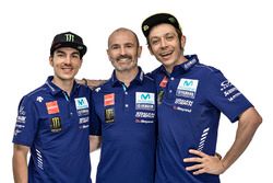 Valentino Rossi, Yamaha Factory Racing, Maverick Viñales, Yamaha Factory Racing, Massimo Meregalli, 