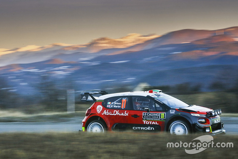 Craig Breen, Scott Martin, Citroën C3 WRC, Citroën World Rally Team