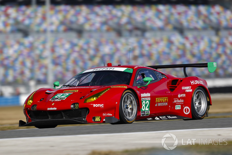 #82 Risi Competizione Ferrari 488 GT3, GTD: Ricardo Perez de Lara, Martin Fuentes, Santiago Creel, Miguel Molina, Matt Griffin