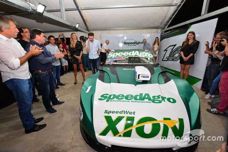 Presentación del Chevrolet de Agustín Canapino