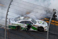 Tyler Reddick, JR Motorsports, BurgerFi Chevrolet Camaro celebrates his win