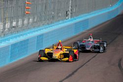 Ryan Hunter-Reay, Andretti Autosport Honda, Will Power, Team Penske Chevrolet